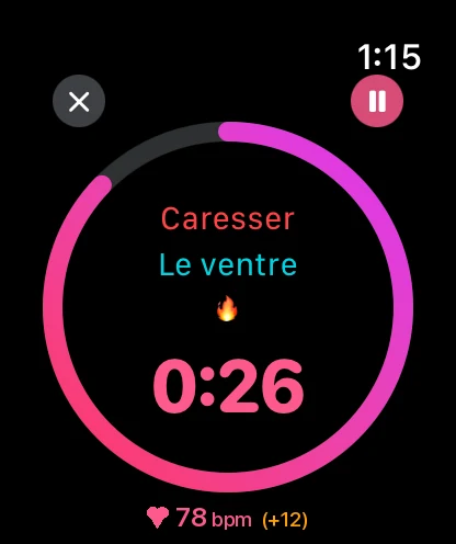 Le minuteur et la Pause